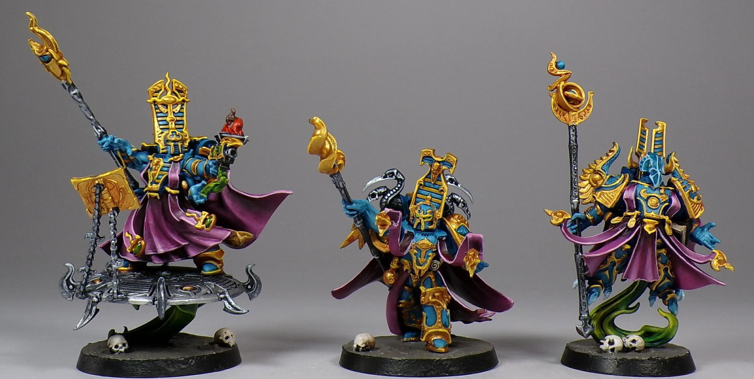 Thousand Sons - Warpflame Thrallband Painted! — Paintedfigs